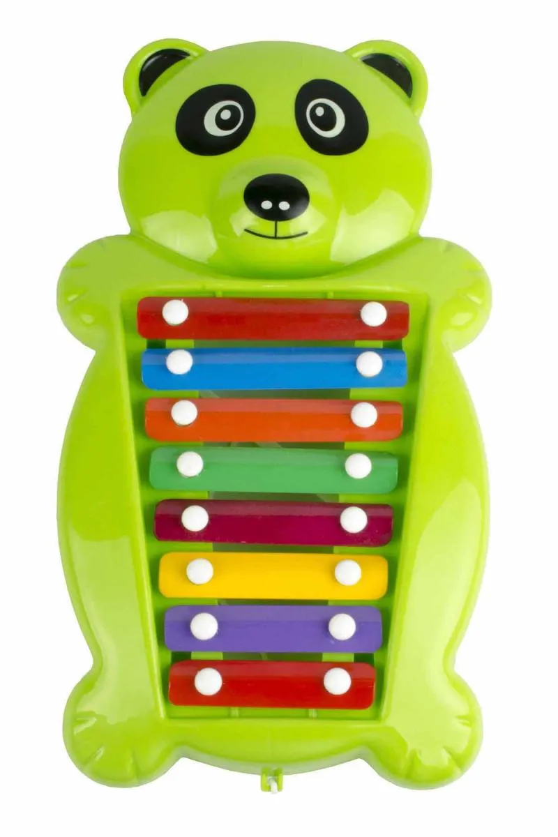 Panda Xylophone Musical & Pull Along Toy for Kids (Multicolor)