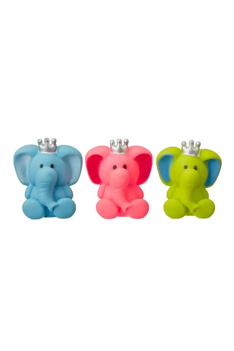 Baby Elephant Squeeze Toys - 3 Pcs 