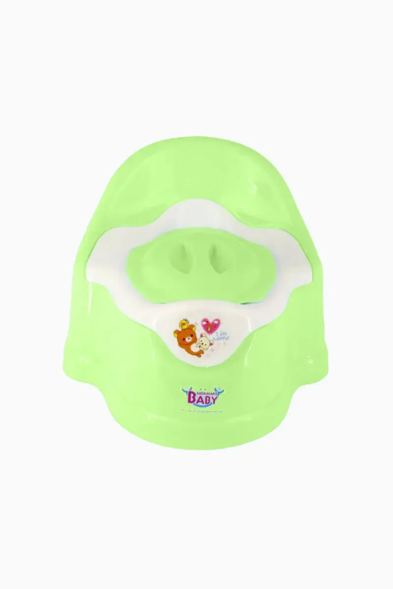 Potty Sitter for Babies with Removable Bowl (Green)- Pack Of 1