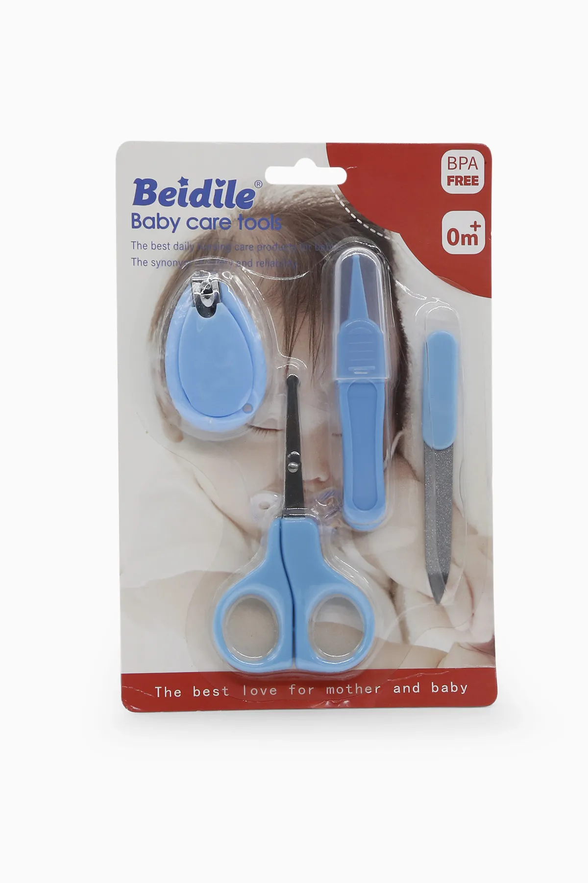 Nail Care Tool Kit (Blue)- 4 Piece