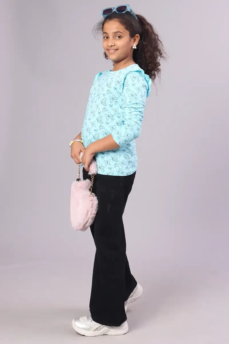 Cotton Conversational Printed T-Shirt for Girl (2- 16 Yrs)