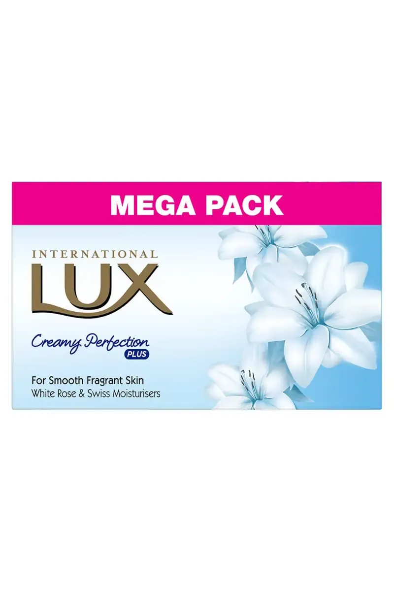 Lux International Creamy Perfection Plus bathing Soap - 500 gm (4 X 125 gm)