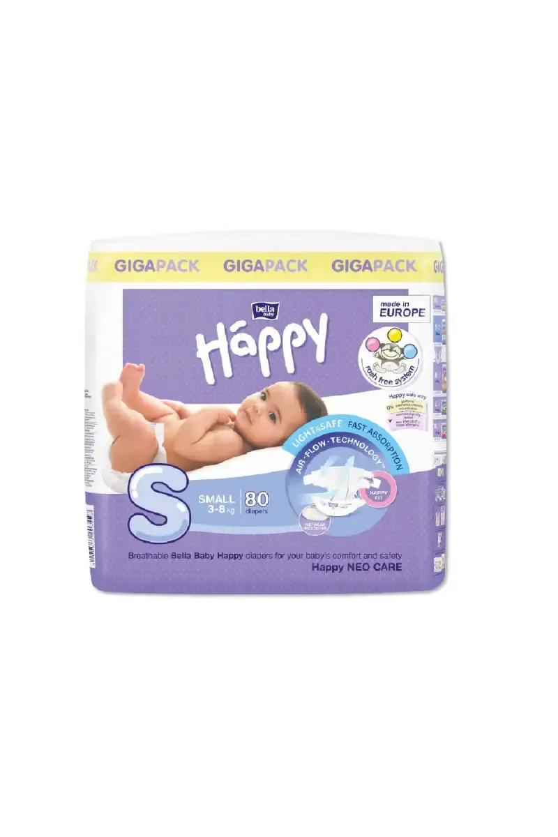 Baby Happy Small Diaper (80pcs)