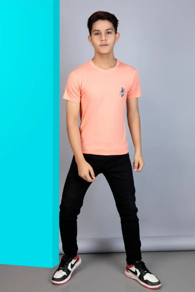 Cotton Slim Fit T-shirt for Boy