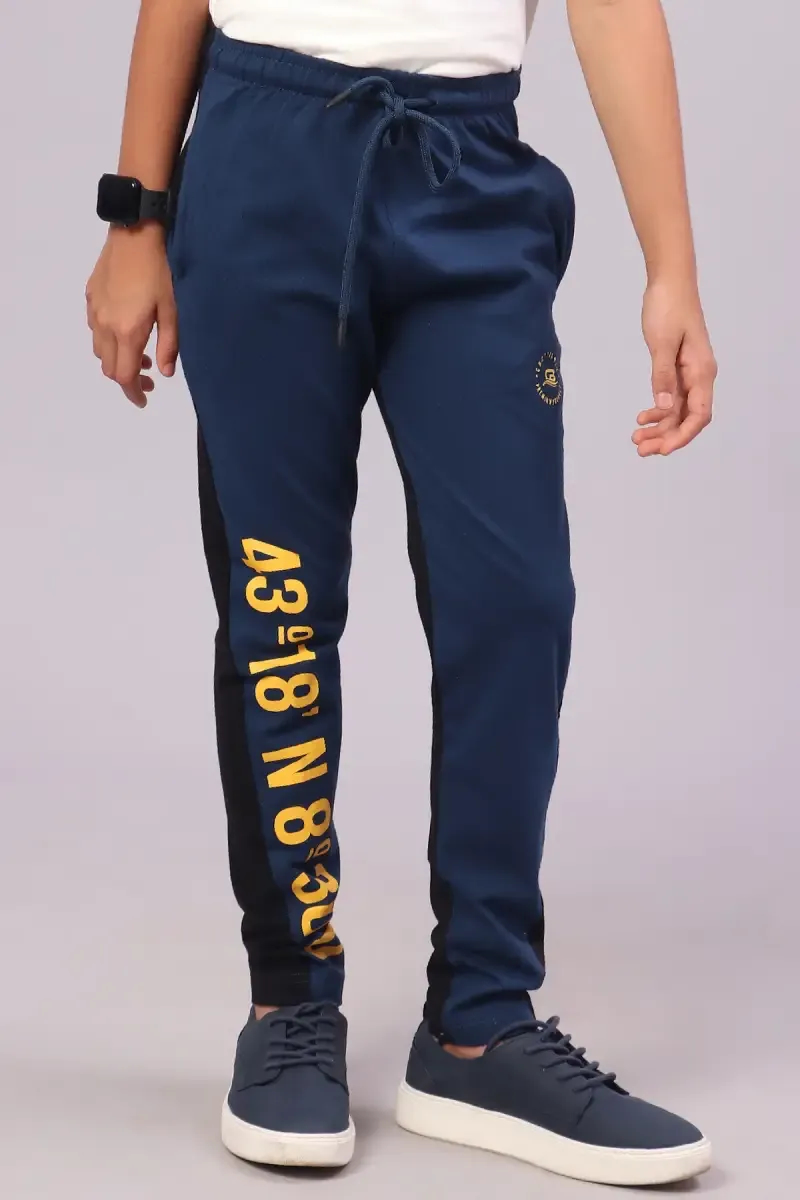 Typographic Print Track Pant for Boy