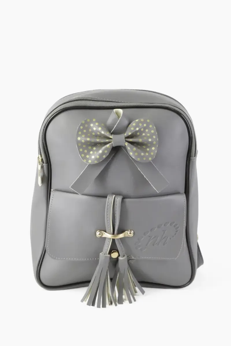 Women's Fashion Cute Small Backpack with tassels