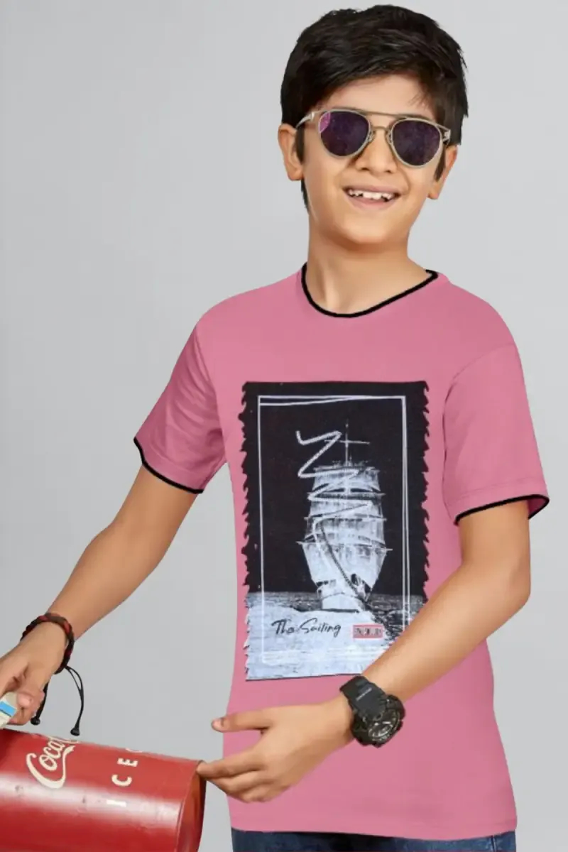 Graphic Print T-shirt for Boy