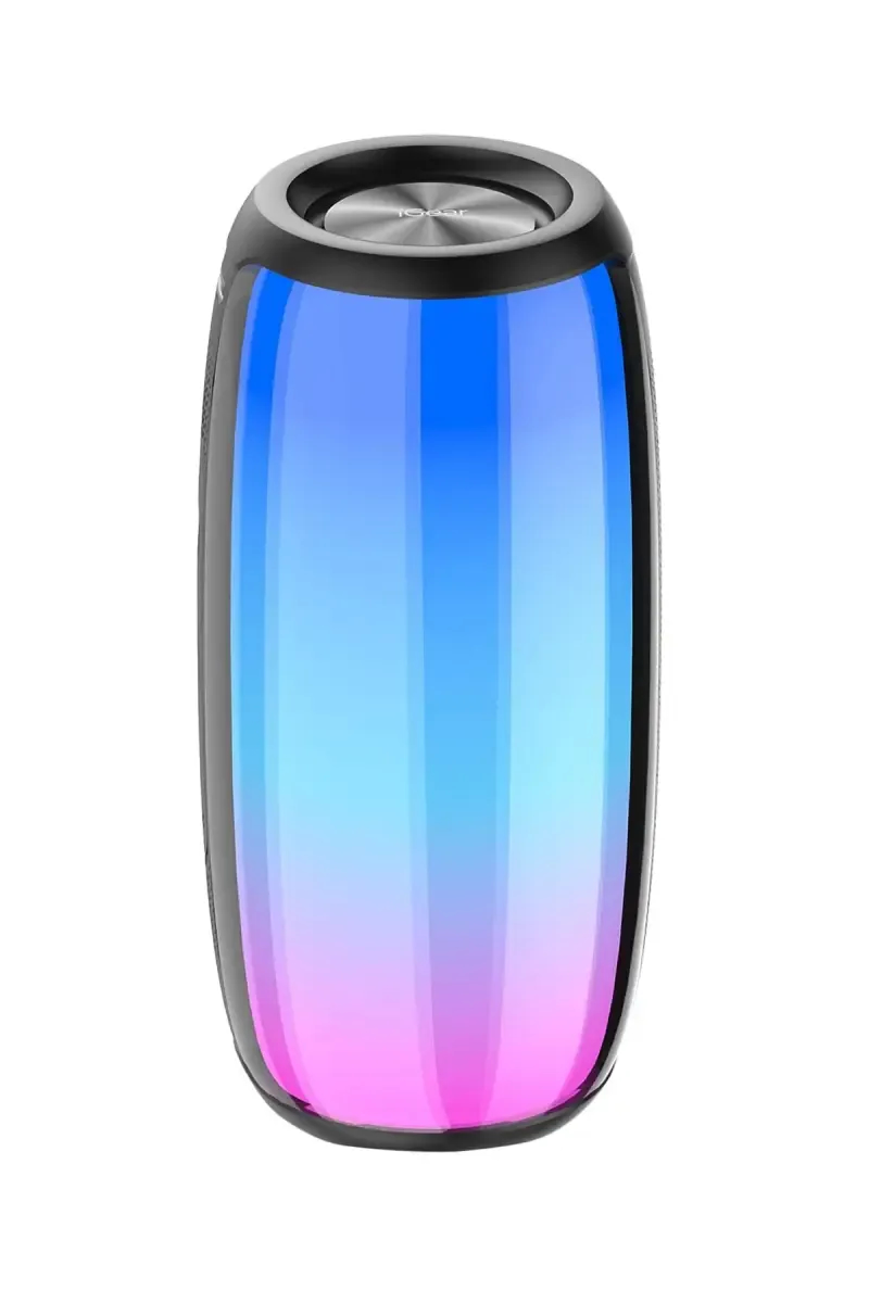 iGear Spectrum 24 W Bluetooth Speaker with 180° LED, 360° Surround Sound, 9 Light Modes (Black)