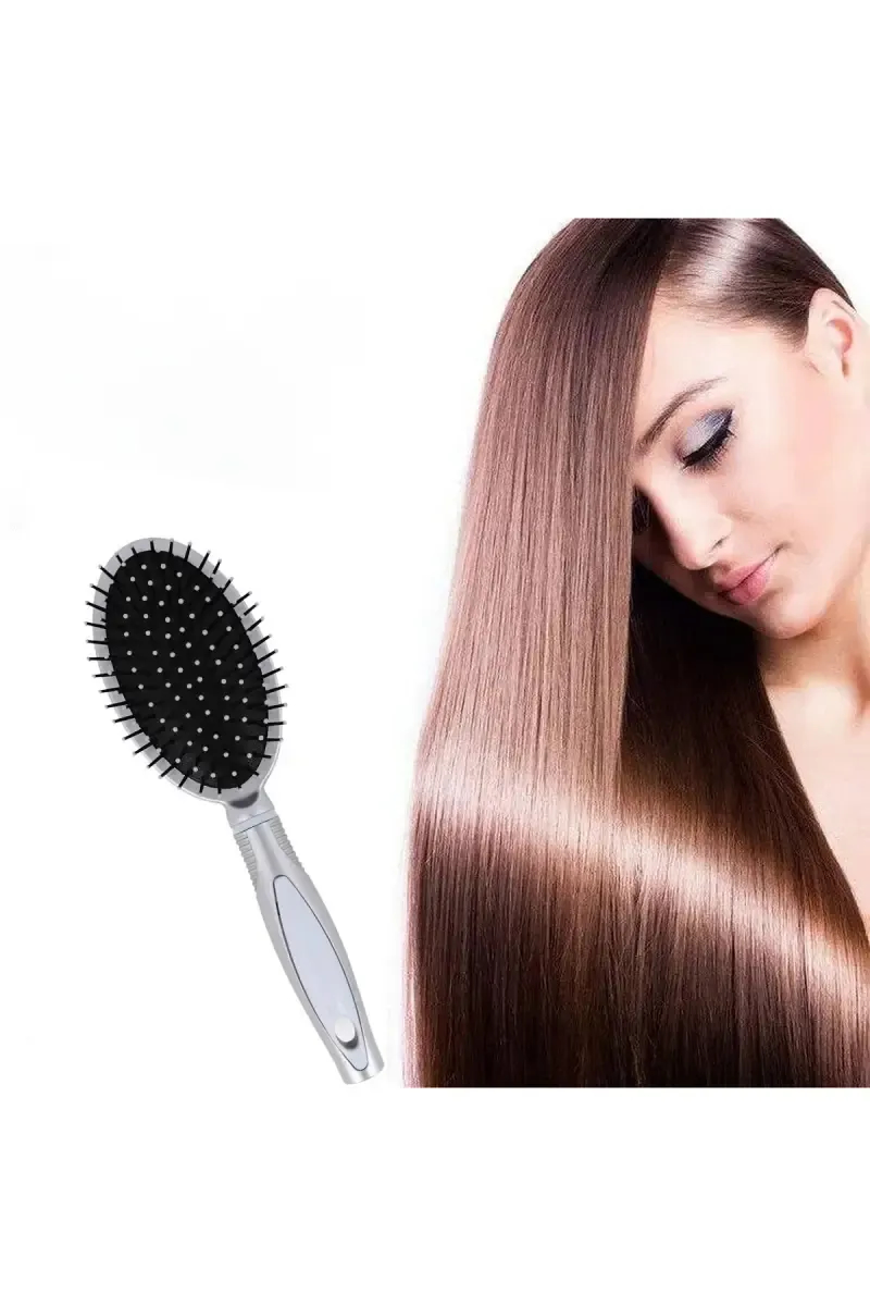Full Coverage Soft Hair Brush(Grey) - Pack of 1