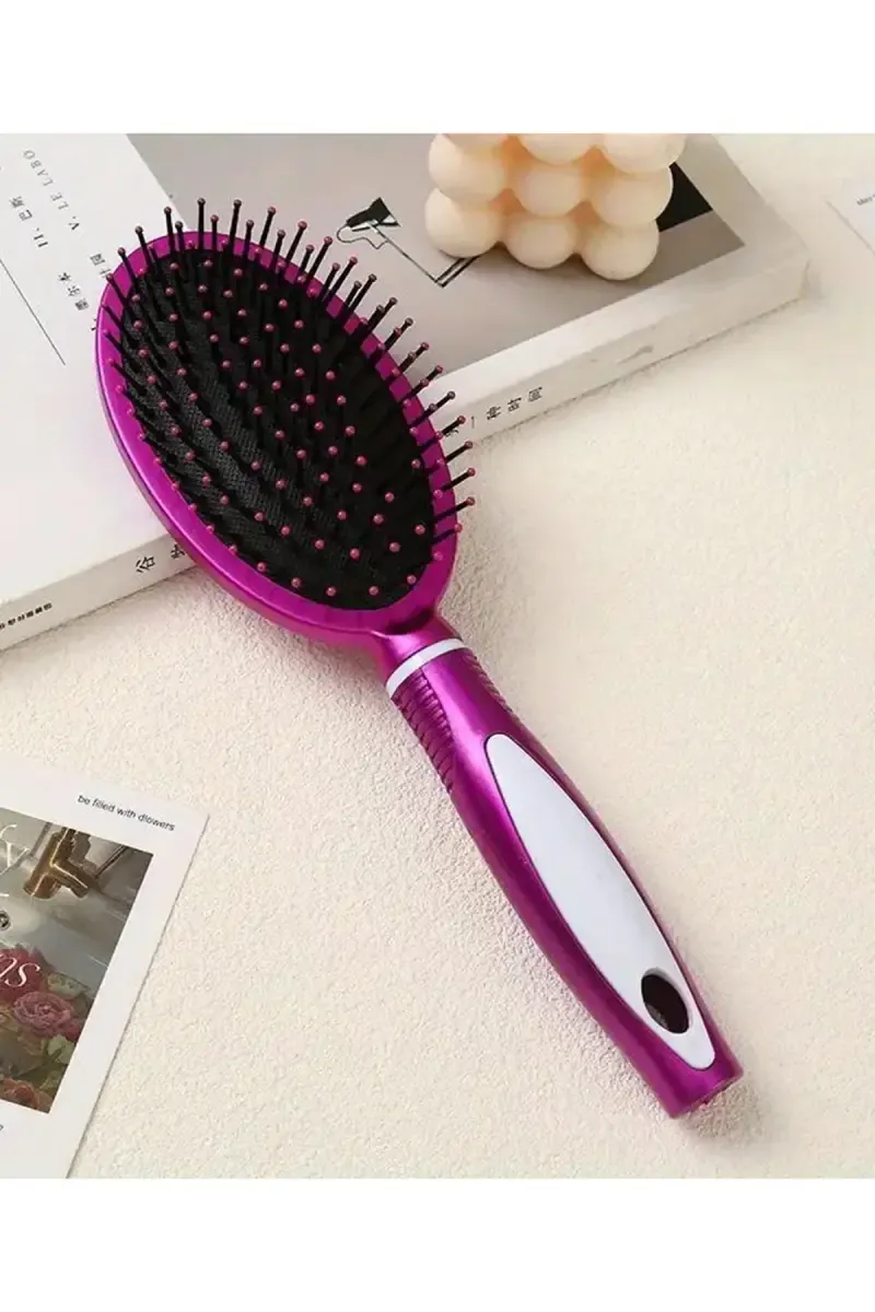 Full Coverage Soft Hair Brush(Purple) - Pack of 1