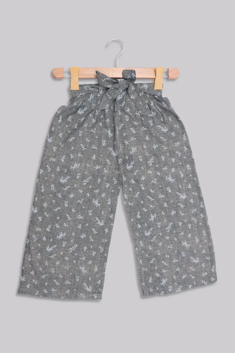 Cotton Blend Printed Palazzos for Women