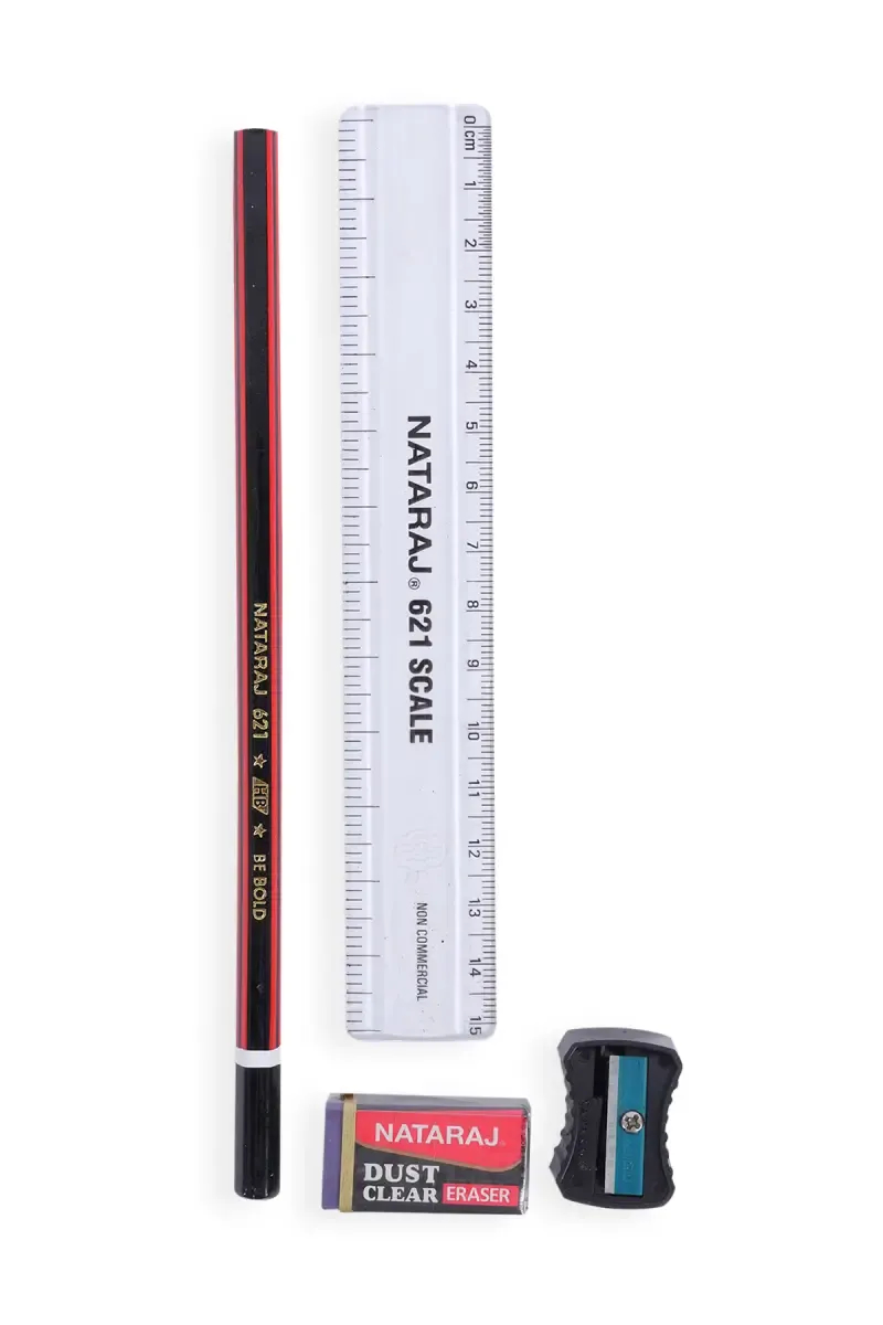 Natraj Best of Luck Kit - Pack of 4 