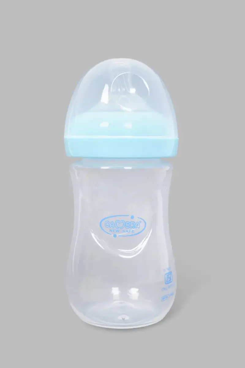 Baby Feeding Bottle (Blue)- 240 ml