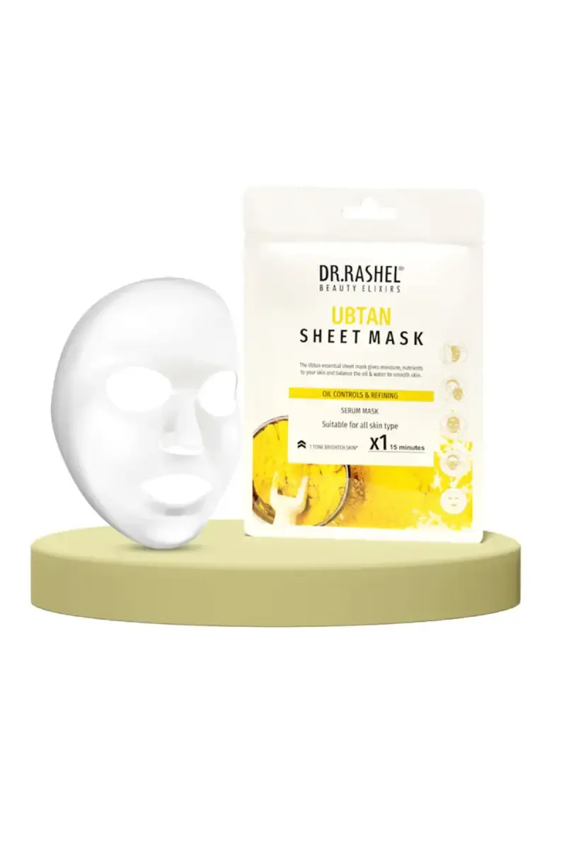 DR.RASHEL Ubtan Sheet Mask with Serum - 20g