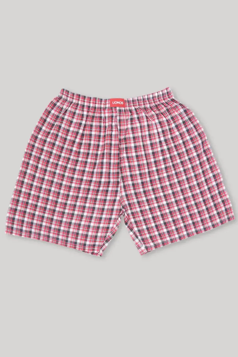 Men's Checkered Cotton Boxers