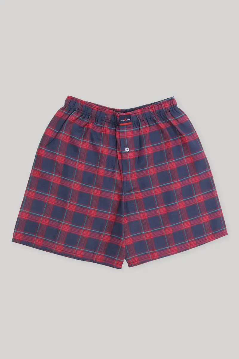 Cotton Checkered Regular Fit Boxers for Men