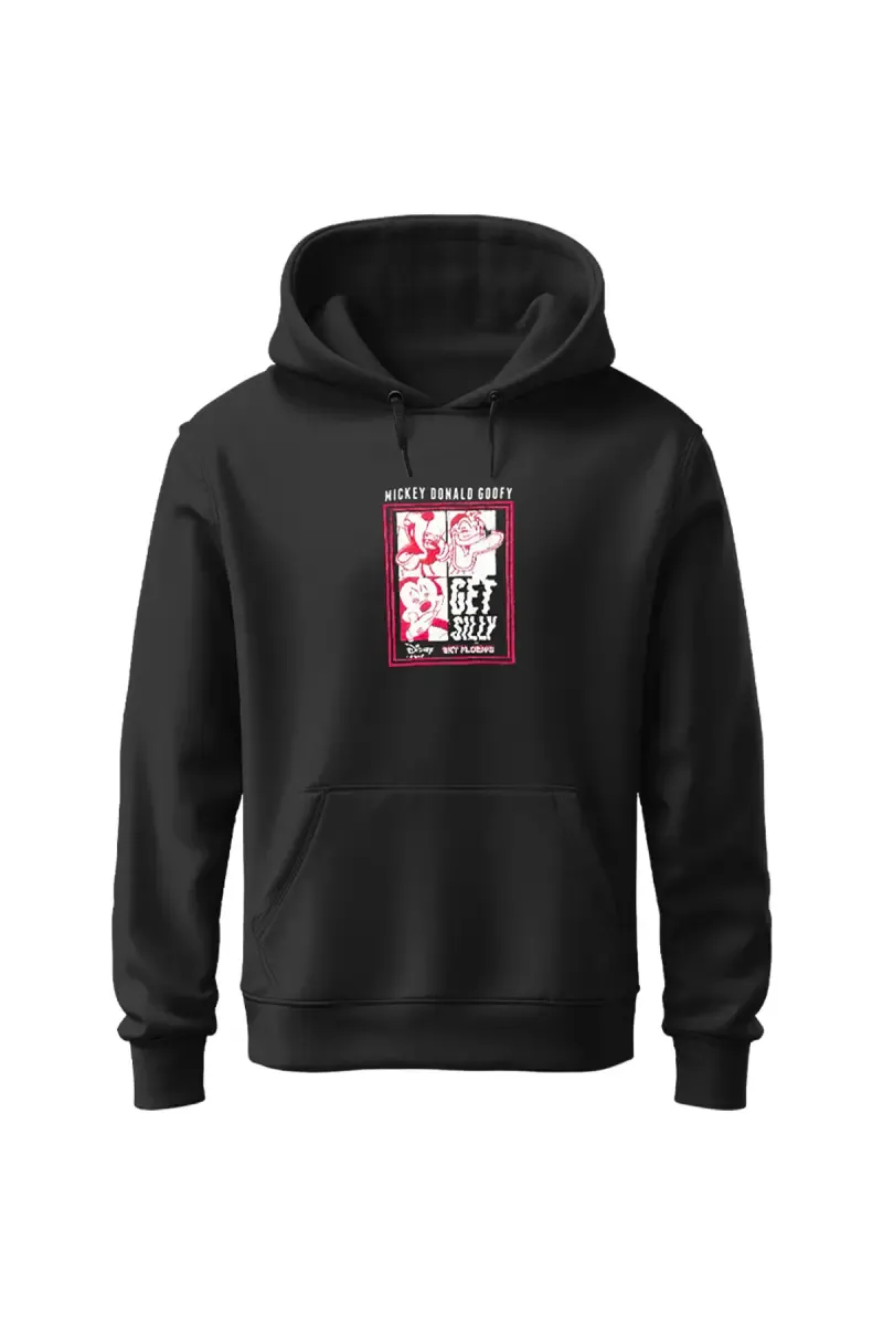 Cotton Graphic Print Hoodie for Men