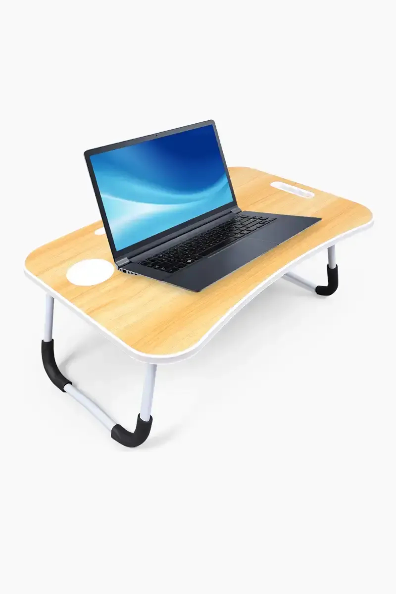 Foldable Laptop Study Table (Brown)