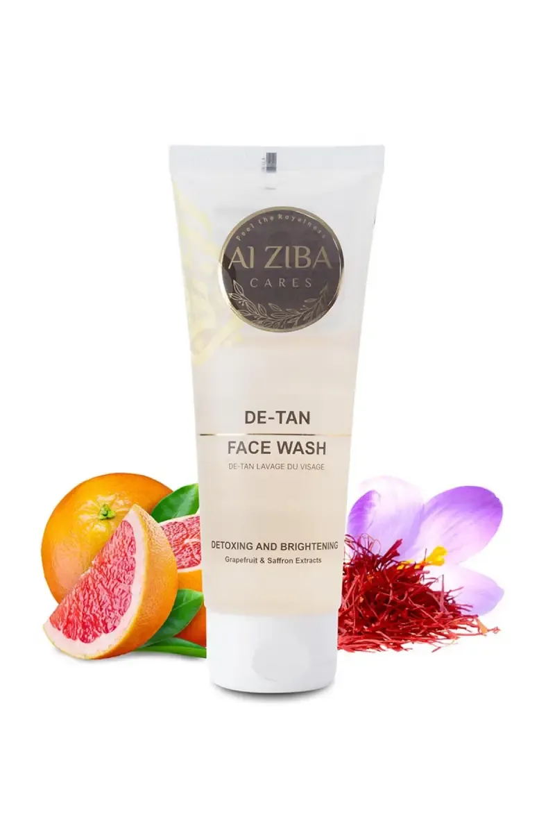 De-Tan Face Wash For Detoxing & Brightening- 100 ml