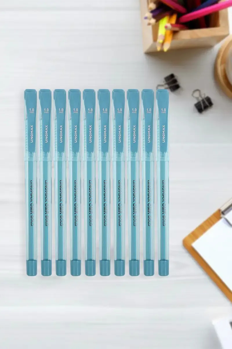 Unomax OMR Bold Ball Pen - Pack of 10