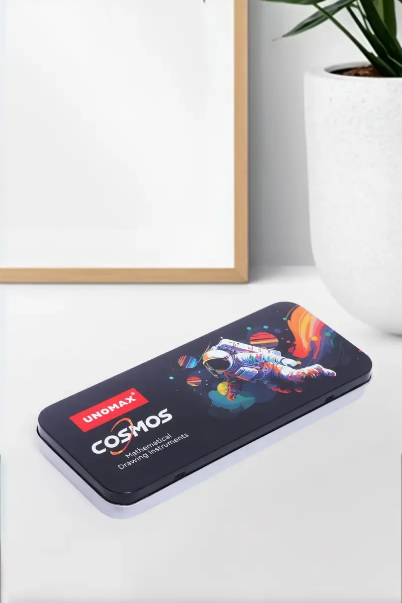 Unomax Cosmos Mathematical Drawing Set (Black) - Pack of 10