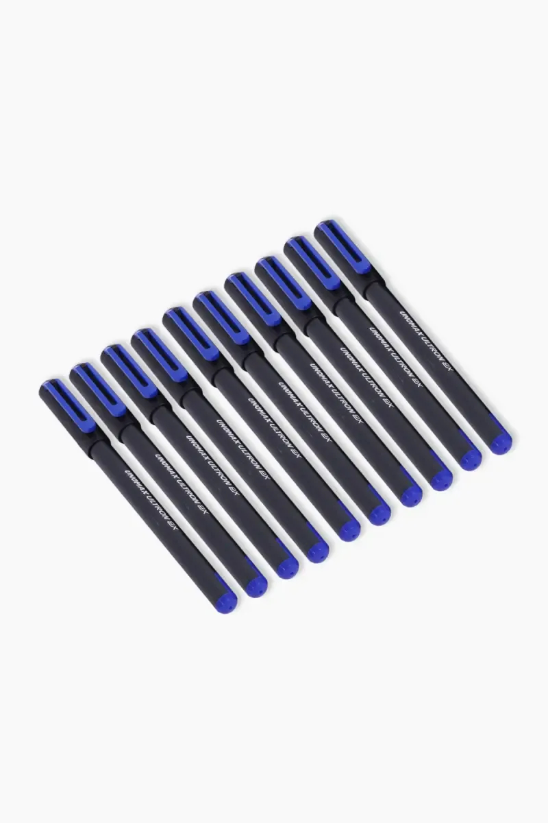 Unomax Ultron 2X Liquid Ball Pen - Pack of 10