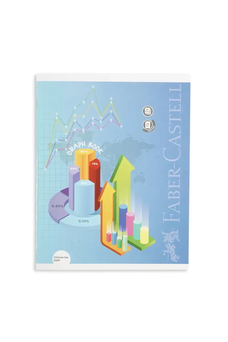 Faber Castell Graph Book – 64 Pages (Blue)