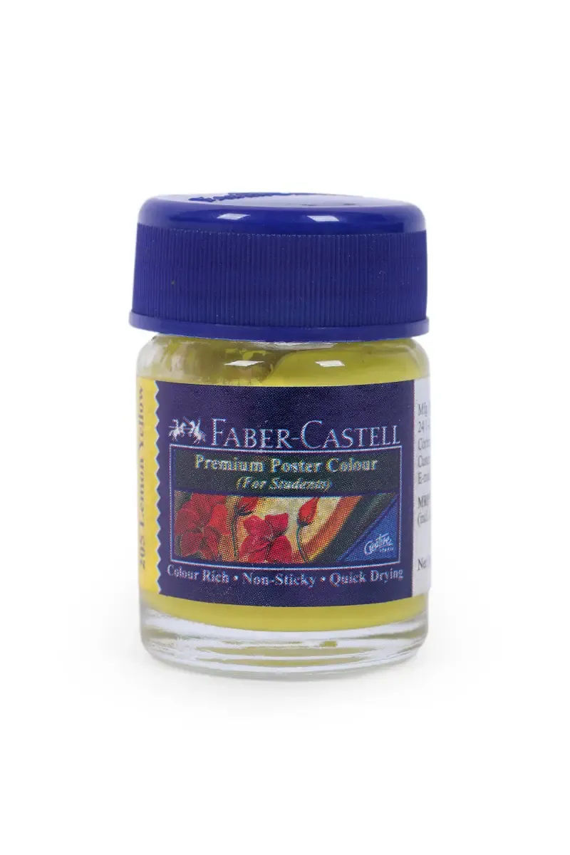 Faber-Castell Poster Color Premium – 15ml (Lemon Yellow)