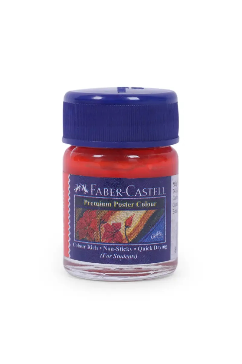 Faber-Castell Poster Color Premium – 15ml (Scarlet)