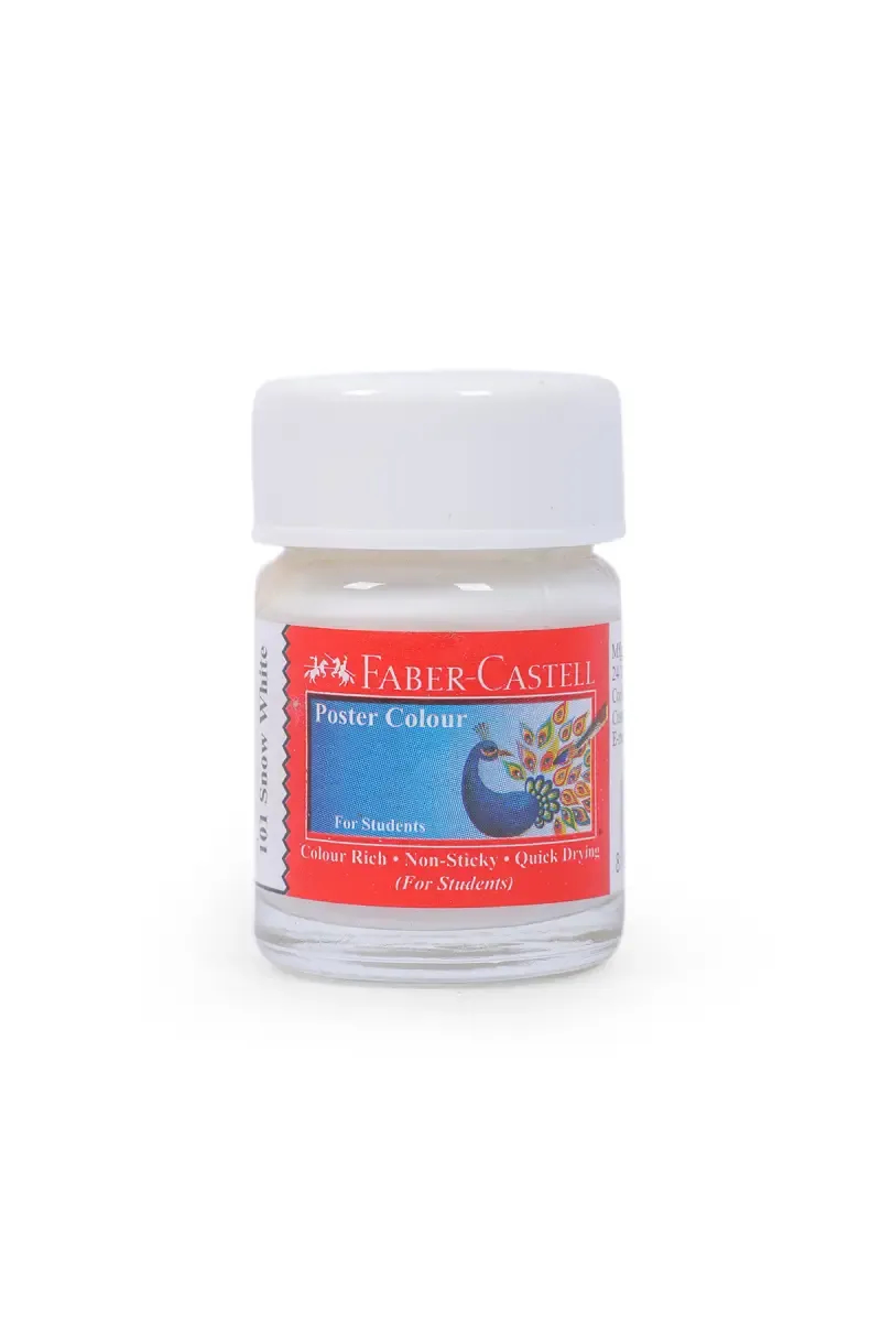 Faber-Castell Poster Color Premium – 15ml (Snow White)
