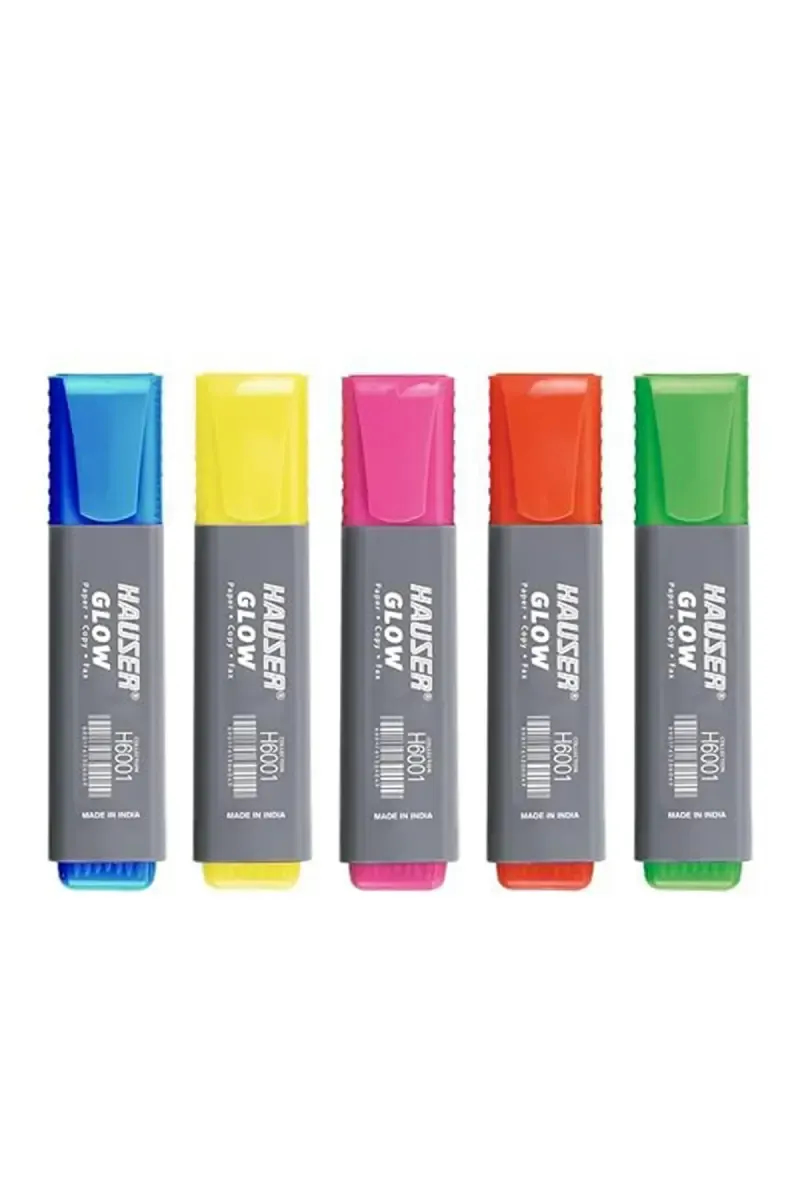 Hauser Germany 5 Shades Glow Highlighter (Multicolor) - Pack of 5