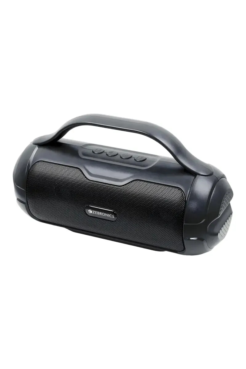 Zebronics County Plus 8 W Wireless Bluetooth Speaker with 16 Hrs Backup, Deep Bass, TWS Function (Black)