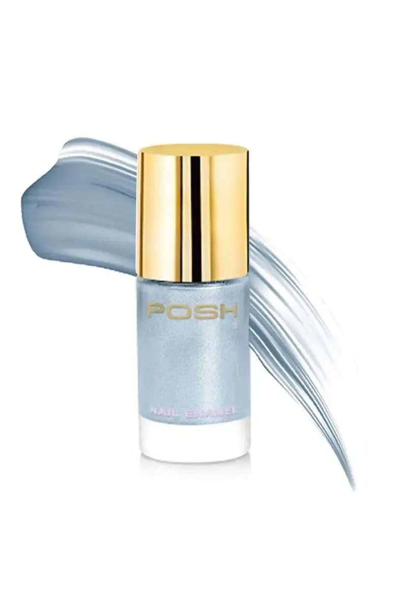 Posh Long-lasting Shine High Gloss Nail Polish - 9ml (606 Slate Grey)