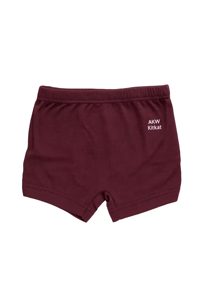 Cotton Trunk for Boys - Burgundy 