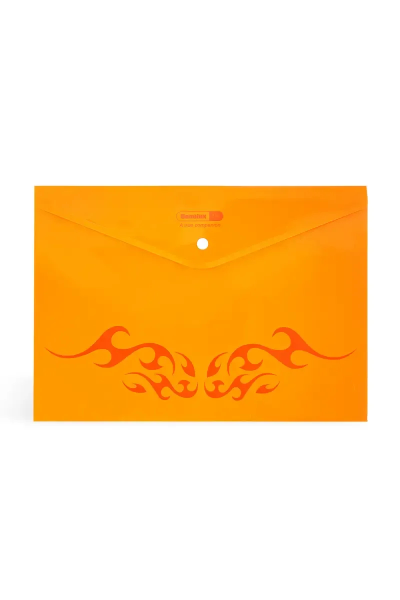 Button Type File Folder (FC Size) - Orange