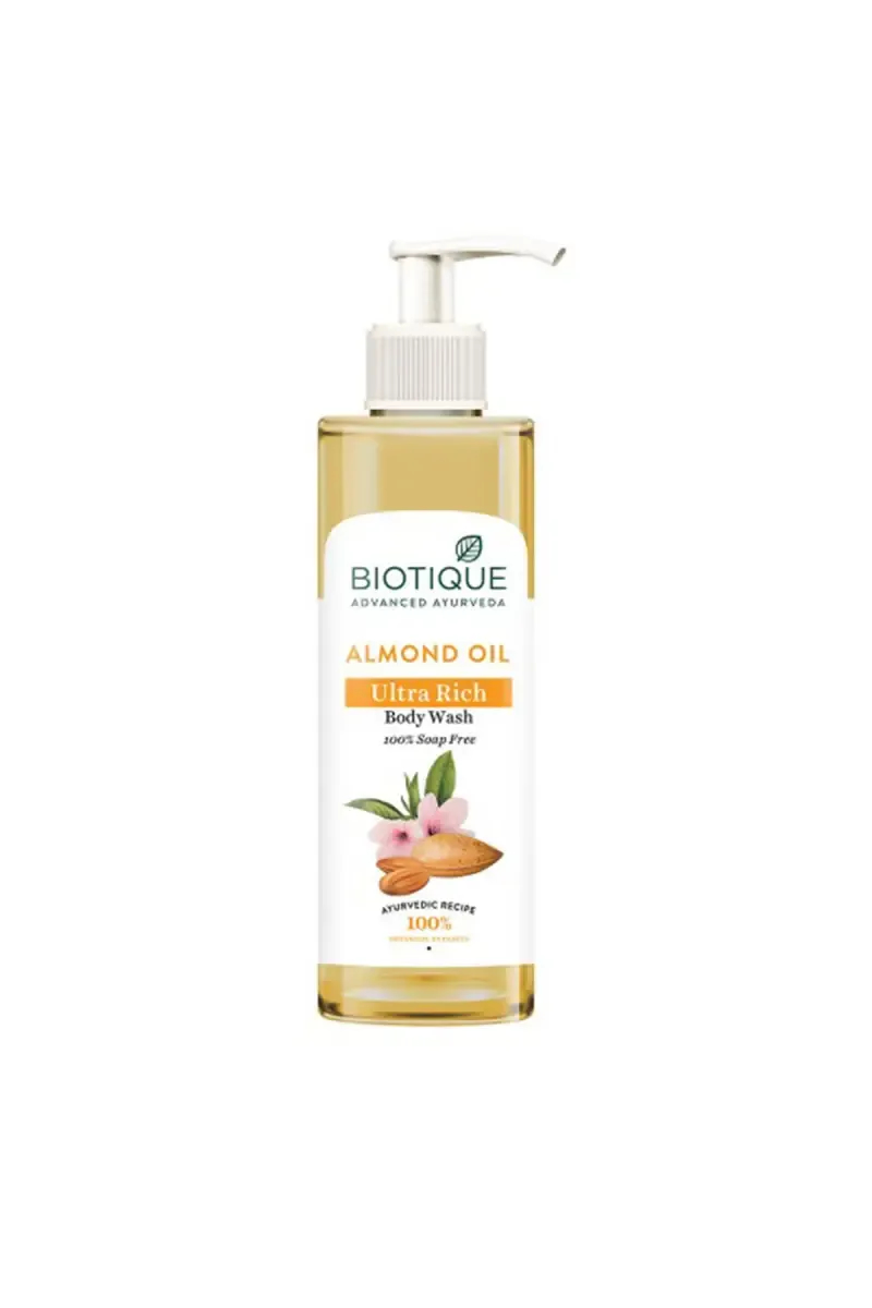 Biotique Almond Oil Ultra Rich Body Wash - 200ml