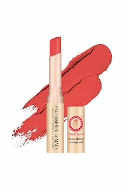 COLORS QUEEN Beauty Lips Velvet Finish Matte Lipstick - 4gm (Orange) 003186ORA4GM