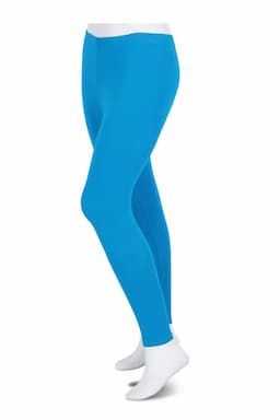Girl's Cotton Lycra Ankle Length Leggings  007265FREBLU