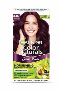 Garnier Color Naturals Crème Riche Hair Color – 60g + 60ml + 10ml (Burgundy) 009079130BUR