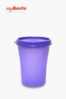MyBento Plastic Gifty Tumbler with Lid - 360 ML 009081VIO1