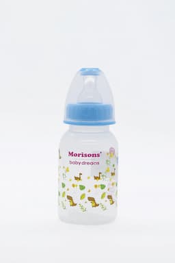 Morisons Feeding Bottle (Blue) - 125 ml 009916BLU