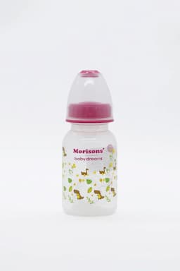 Morisons Feeding Bottle (Pink) - 125 ml 009916PIN