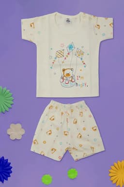 Just Born T-shirt with Shorts Set (2-Pcs Set) 010196YEL612