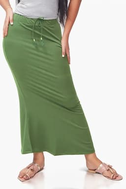 Cotton Viscose Blend Mermaid Saree Shapewear for Women 010313LIGGREXXL2