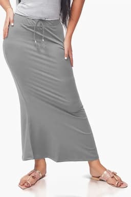 Cotton Viscose Blend Mermaid Saree Shapewear for Women 010313LIGGREXXL