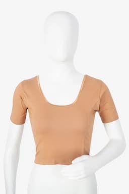 Cotton Lycra Blend Solid Readymade Blouses for Women  011021BEIFRESIZ(L/