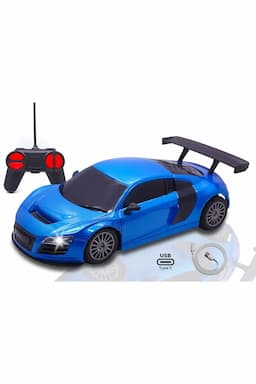 High Speed Scale Rechargeable Remote Control Car For Kids 011491BLU2