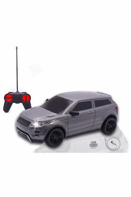 High Speed Mini Rechargeable Remote Control Car (Grey) 011495GRE
