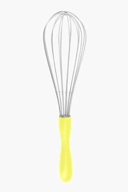 Kows Kitchen Stainless Steel Dolphin Whisk - 25cm 012146YEL1