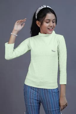 Girl's Corduroy Solid Top (3 - 11 Yrs) 014229910YRSPIS